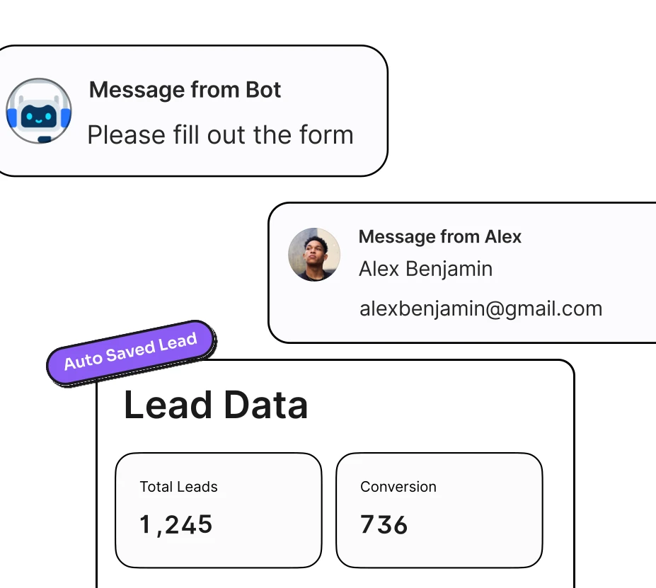 Lead capture via Instagram DMs preview